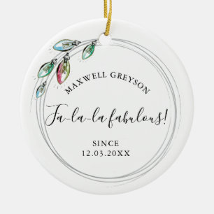 Couple First Christmas Ornament