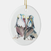 Couple First Christmas Ornament Pelicans (Rechts)
