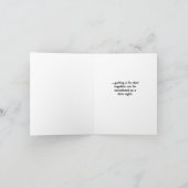 Couple Flu Shot = Date Night Folded Greeting Card Karte (Innenseite)