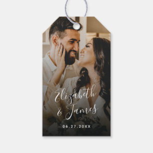 Couple Foto Creative Wedding Guest Book Idee Geschenkanhänger