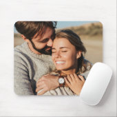 Couple Foto Newlyweds Mousepad (Mit Mouse)