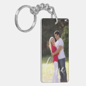 Couple Foto Schlüsselanhänger (Vorderseite links)