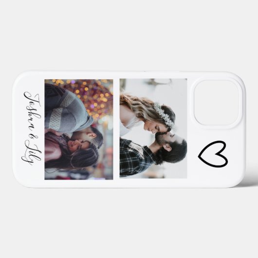 Couple Foto Valentine's Day-Geschenk Case-Mate iPh iPhone Hülle (Rückseite (Horizontal))