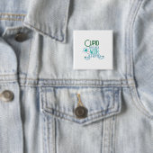 Couple-Geschenk Cupid Rhymes mit Stupid Button (Beispiel)