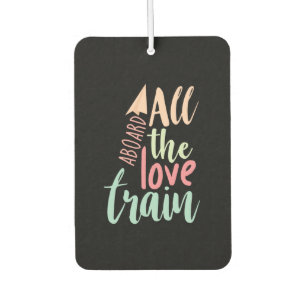 Couple-Geschenk Die gesamte Liebe Zug Autolufterfrischer