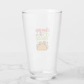 Couple Geschenk I Liebe Sie mehr als Tacos Glas (Rückseite)
