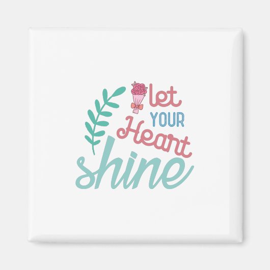 Couple-Geschenk Lasse Ihr Herz Magnet (Vorne)