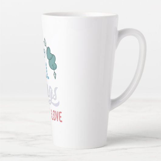Couple-Geschenk machen alles mit Liebe Milchtasse (Rechts)