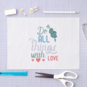 Couple-Geschenk machen alles mit Liebe Seidenpapier (Handwerk)