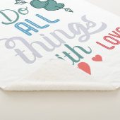Couple-Geschenk machen alles mit Liebe Sherpadecke (3/4)