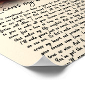 Couple Geschenke | Für meinen Seelenverwandten übe Poster (Ecke)