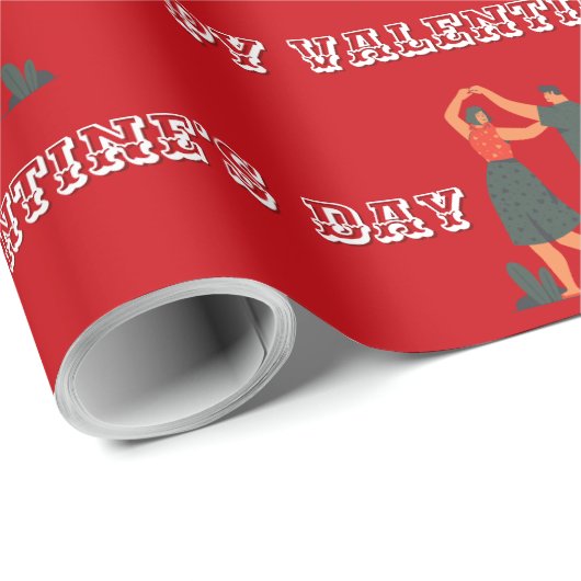 couple geschenkpapier (Rolleneckpunkt)