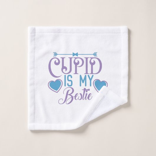 Couple Gift Cupid ist mein Bestie Waschlappen (Waschlappen)