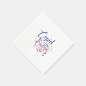 Couple Gift Der kleine Beste Gott Serviette (Ecke)