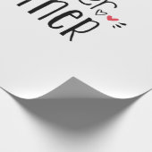 Couple Gift Forever Together Geschenkpapier (Ecke)
