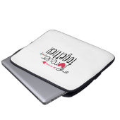 Couple Gift Forever Together Laptopschutzhülle (Vorne Knopf)