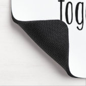Couple Gift Forever Together Mousepad (Ecke)