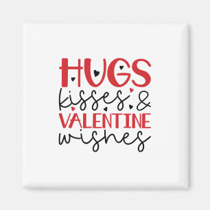 Couple Gift Hugs Kisses Wishings Magnet