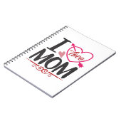 Couple Gift I Liebe Mama Notizblock (Linke Seite)