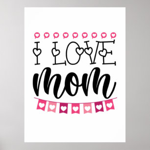 Couple Gift I Liebe Mama Poster
