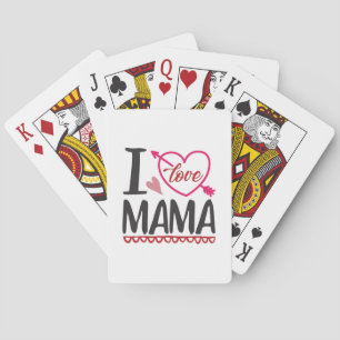Couple Gift I Liebe Mama Spielkarten