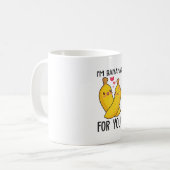 Couple Gift Ich bin Bananen für dich Kaffeetasse (Vorderseite Links)