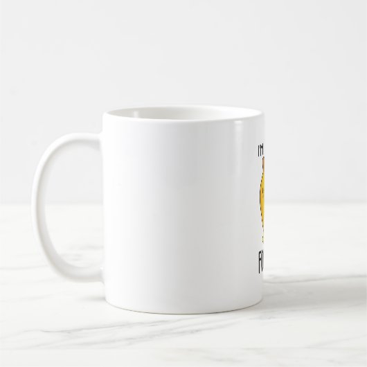 Couple Gift Ich bin Bananen für dich Kaffeetasse (Links)