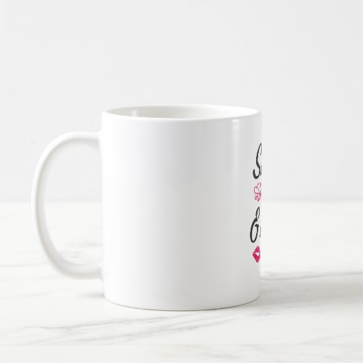 Couple Gift Kiss Me Kaffeetasse (Links)