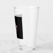 Couple Gift Liebe ist die Antwort Glas (Links)