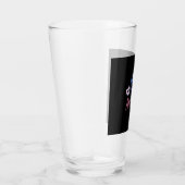 Couple Gift Liebe ist die Antwort Glas (Rechts)