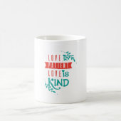Couple Gift Liebe ist nett Kaffeetasse (Mittel)