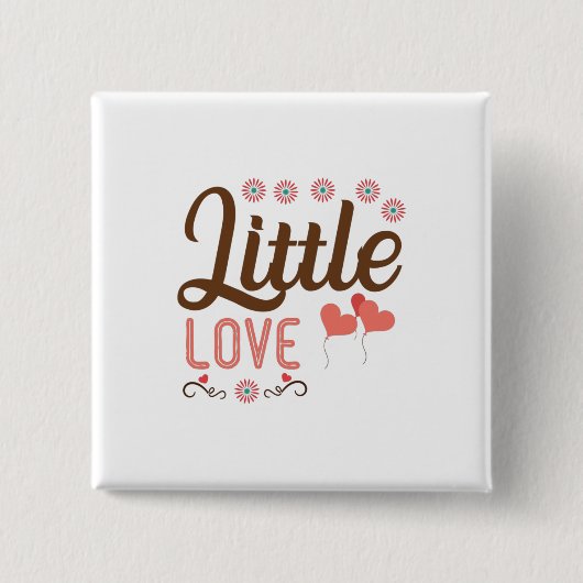 Couple Gift Little Liebe Button (Vorderseite)