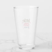 Couple Gift Little Miss Heart Glas (Rückseite)