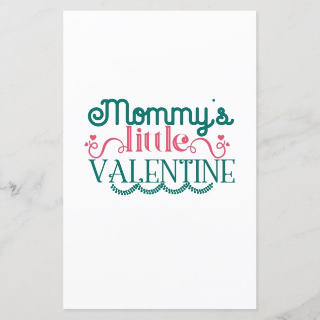 Couple Gift Mommy's Little Valentine (Vorderseite)