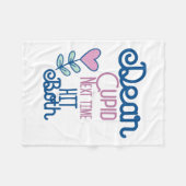 Couple Gift nächstes Mal treffen beide Fleecedecke (Vorderseite (Horizontal))