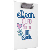 Couple Gift nächstes Mal treffen beide Klemmbrett (Rechts)