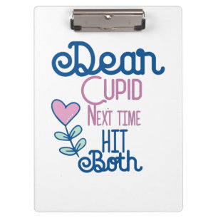 Couple Gift nächstes Mal treffen beide Klemmbrett
