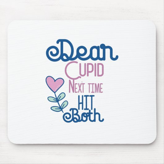 Couple Gift nächstes Mal treffen beide Mousepad (Vorne)