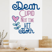 Couple Gift nächstes Mal treffen beide Poster (Küche)