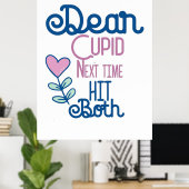 Couple Gift nächstes Mal treffen beide Poster (Heimbüro)