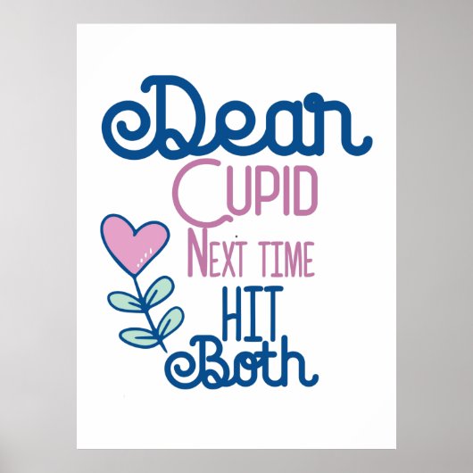 Couple Gift nächstes Mal treffen beide Poster (Vorne)