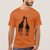 Couple Giraffe T - Shirt (Vorderseite)
