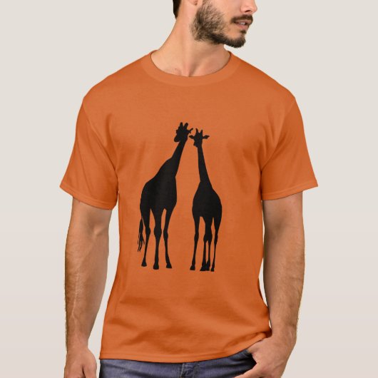 Couple Giraffe T - Shirt (Vorderseite)