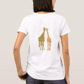Couple Giraffe T - Shirt (Rückseite)