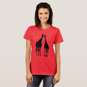 Couple Giraffe T - Shirt (Vorne ganz)