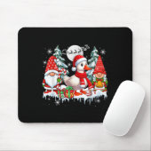 Couple Gnomes Santa Goose Weihnachtsbaumen Bauer F Mousepad (Mit Mouse)