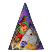 Couple Gnomes Singen glückliche Weihnachtslieder - Partyhütchen (Rechts)