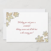 Couple Happy Holidays Foto (Rückseite)