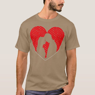 Couple Happy Valentine's Day Heartform Loving Par T-Shirt