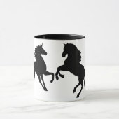 Couple Horse Tasse (Zentrum)